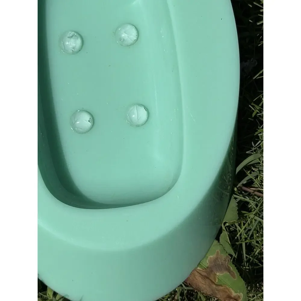 INCREDIBLE TURQUOISE MCM BATHROOM SET 1950s